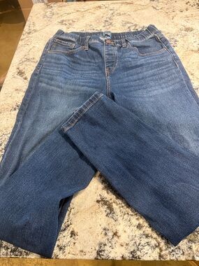 Jag Jeans Women's Medium Blue Straight-Leg skinny Denim